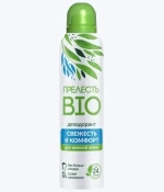 Дезодорант ПРЕЛЕСТЬ БИО «Свежесть и комфорт» 150мл
