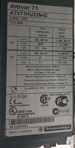 S.E. ATV71HU22N4Z б/у