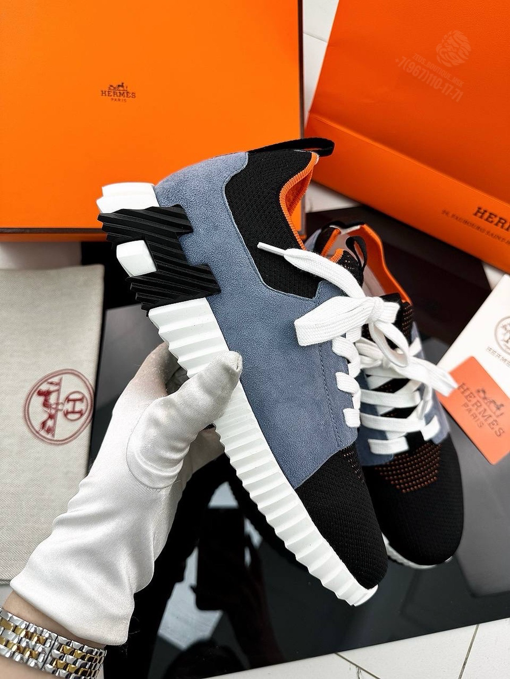Кроссовки Hermes