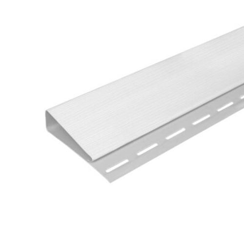 J-профиль широкий Tecos Классик белый 3050 мм