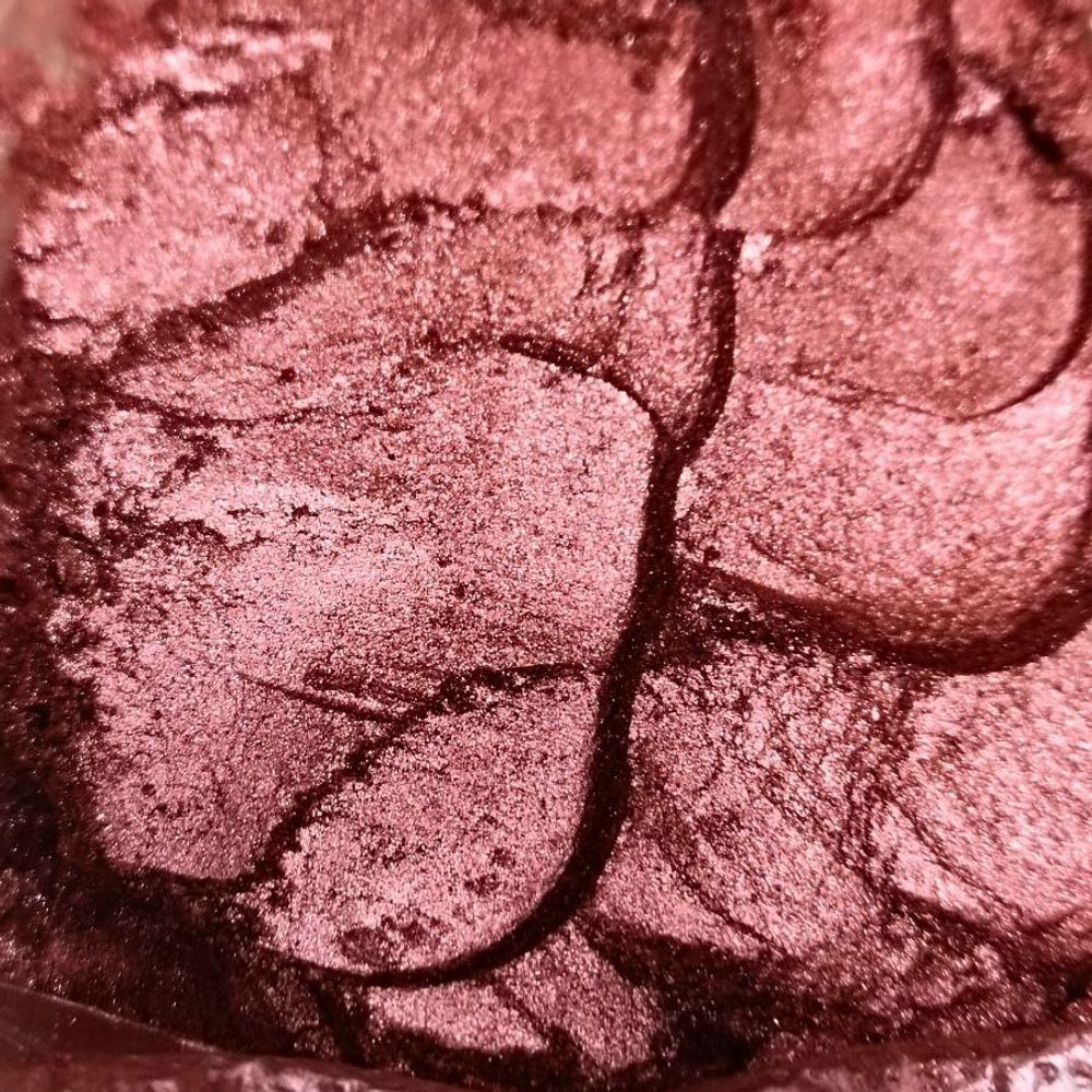 Премиум пигмент 8968 - Красная медь мерцающий - универсальный