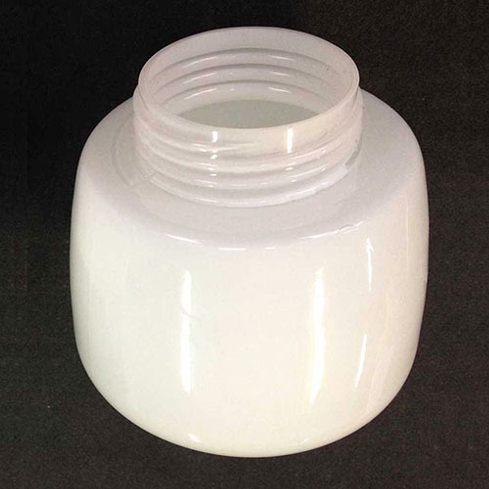 Рассеиватель с резьбой молочный для судового светильника СС-837