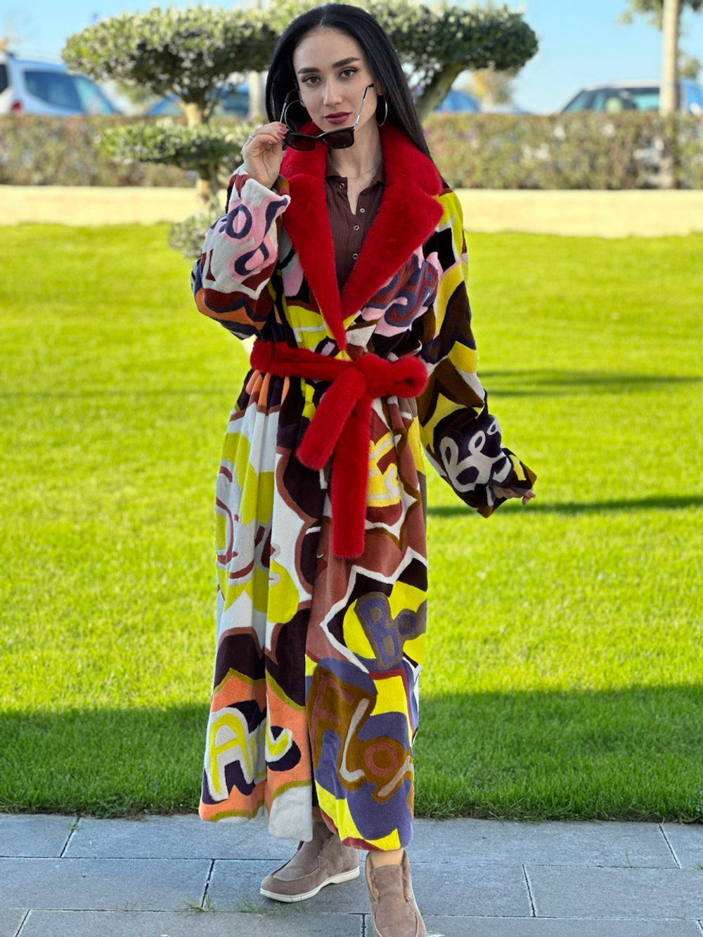 Шуба из норки