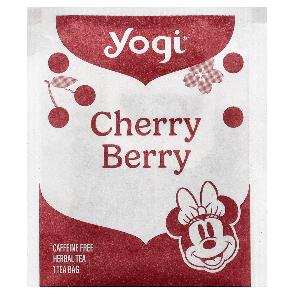 Yogi Tea, травяной чай, вишня, без кофеина, 16 чайных пакетиков, 32 г (1,12 унции)
