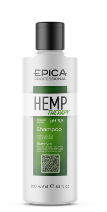 **Шампунь EPICA Professional Hemp therapy ORGANIC для роста волос 250мл