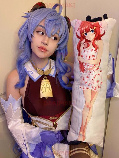 Мини дакимакура Ицуки Накано из Пять невест арт. M0835, 60х20 см