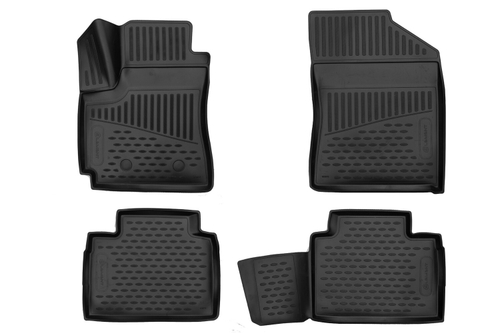 Коврики в салон для FAW Besturn X40 (I) 2016-, Внедорожник 5 дв., 4 шт. (полиуретан) ELEMENT3DA08787210K