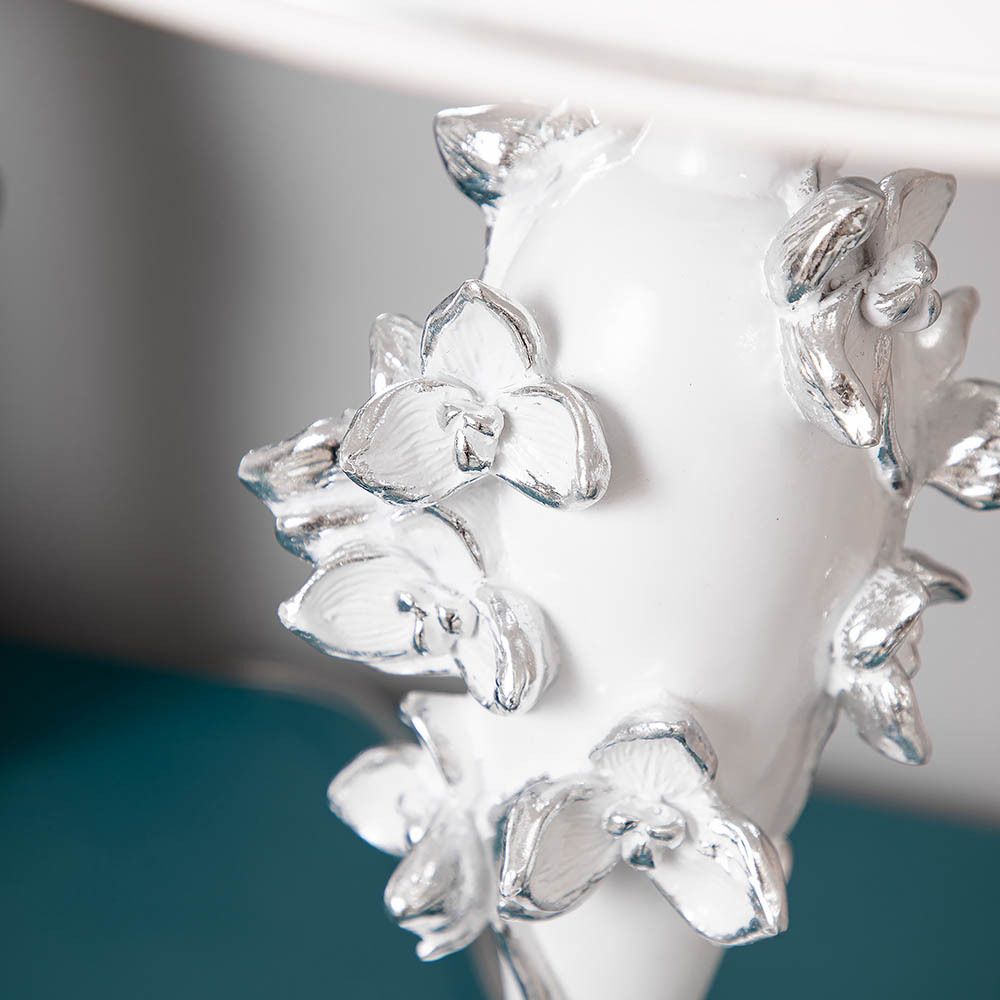 Настольная лампа Орхидея Лира Айс Тюссо Снег