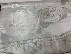 Покрывало 270x270 Blumarine Millelucci silver серебряное