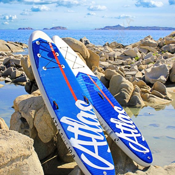 Надувная доска для SUP серфинга ATLAS WATERSPORT Wind 10.8
