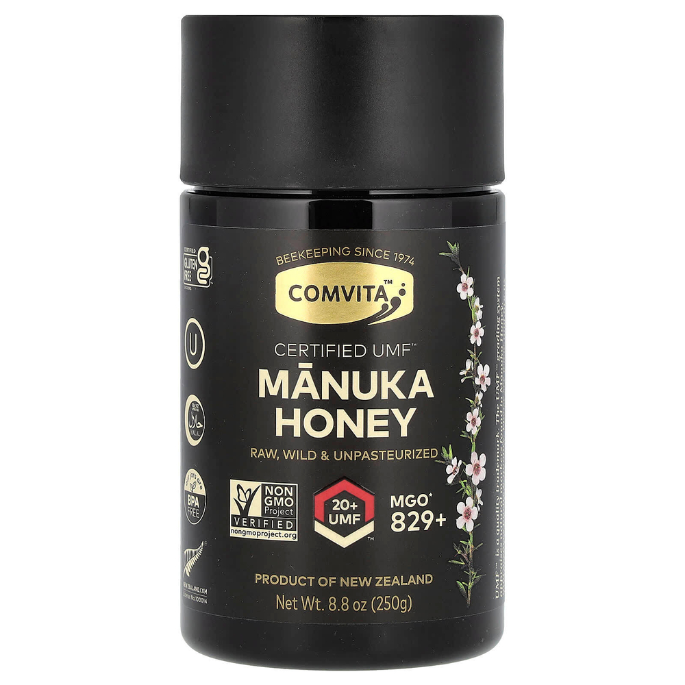 Comvita, Мед манука, UMF 20+, MGO 829+, 250 г (8,8 унции)