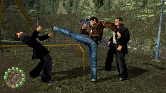 PS4 Shenmue I &amp; II (Б/У, Английская версия, CUSA-10559)