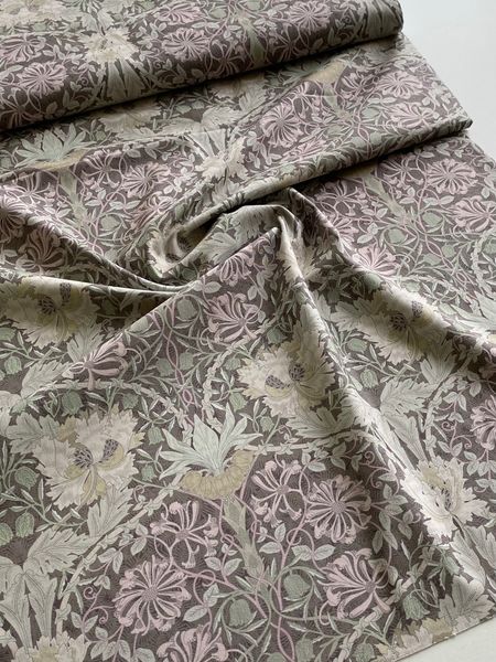 Уильям Моррис Honeysuckle #4, 100% хлопок, Handmade Fabrics 4