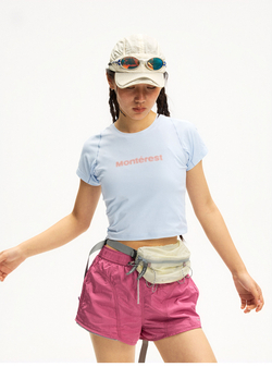 WMNS Футболка Nothomme Monterest голубой