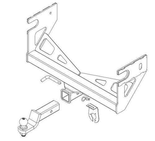 Фаркоп Балтекс для Kia Bongo IV 2006- (паспорт и сертификат в комплекте)(без электрики)арт.11225932