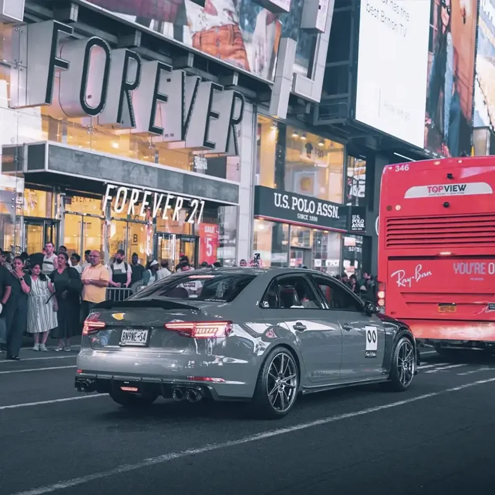 Карбоновый диффузор для AUDI S4 & A4 S LINE 2017 - 2019 B9 Ауди