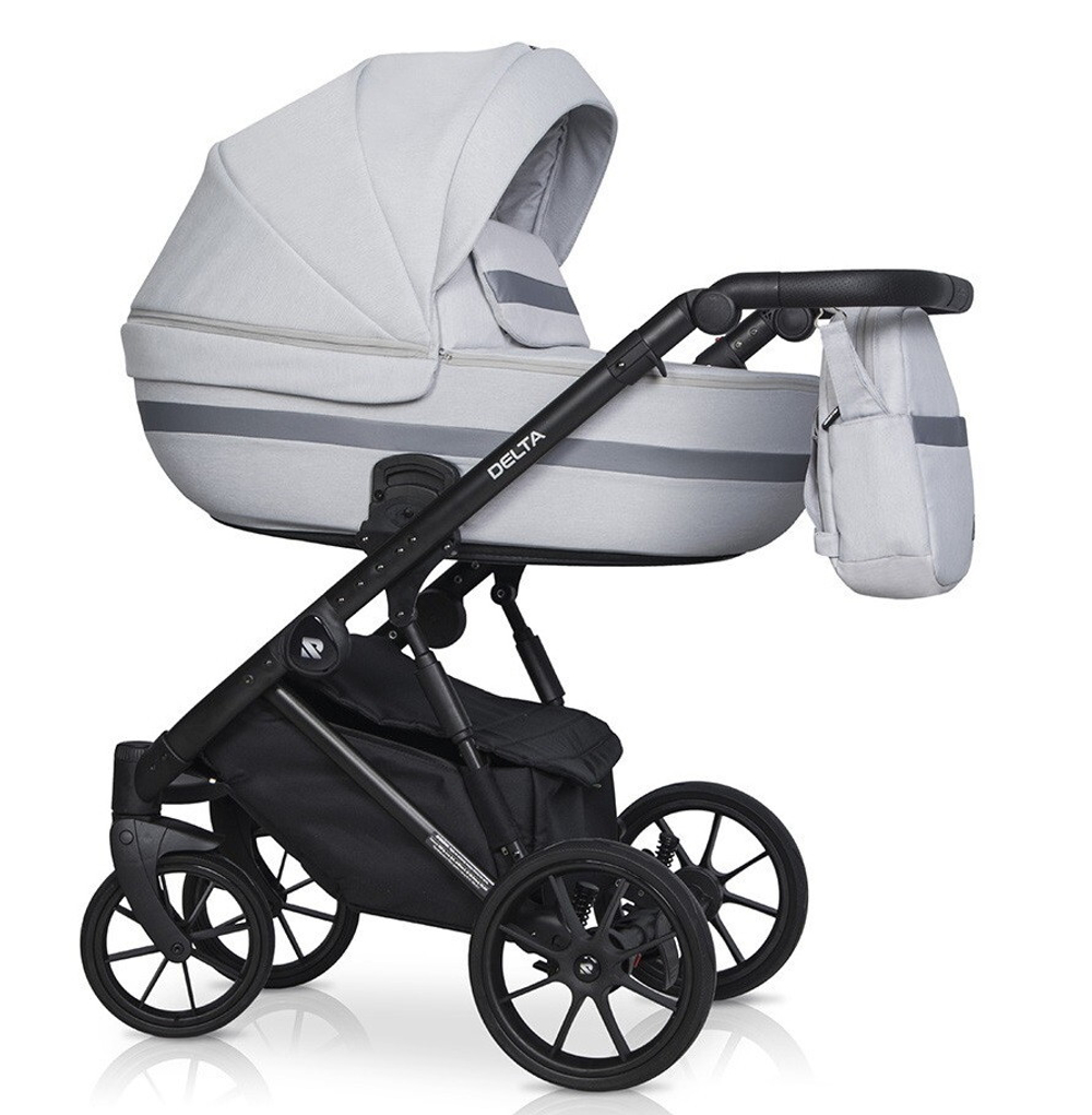 Детская коляска Riko Basic Delta 2 в 1 01 grey fox
