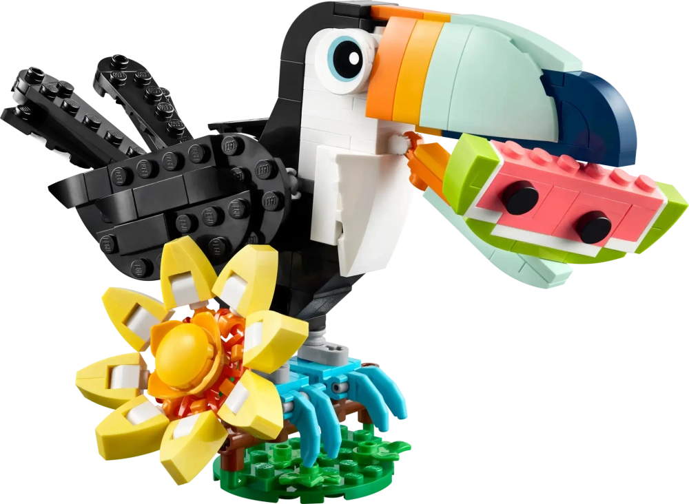 Конструктор LEGO Creator 3in1 31173 Дикие животные: Тропический тукан