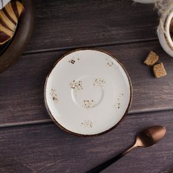 Блюдце d 15 см чайное для чашки арт. 81221688/81221689   Noble [6]