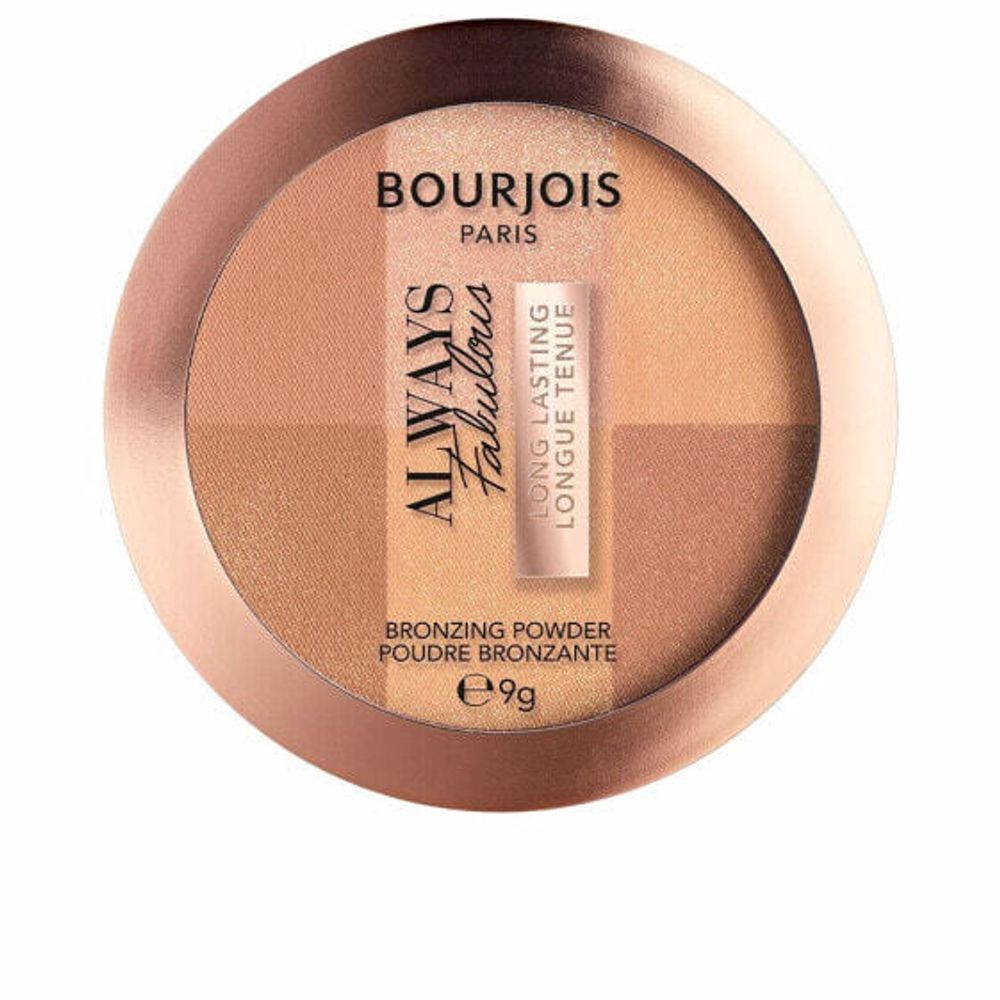 Bourjois Always Fabulous Bronzing Powder No.001  Стойкая компактная бронзирующая пудра  9 г