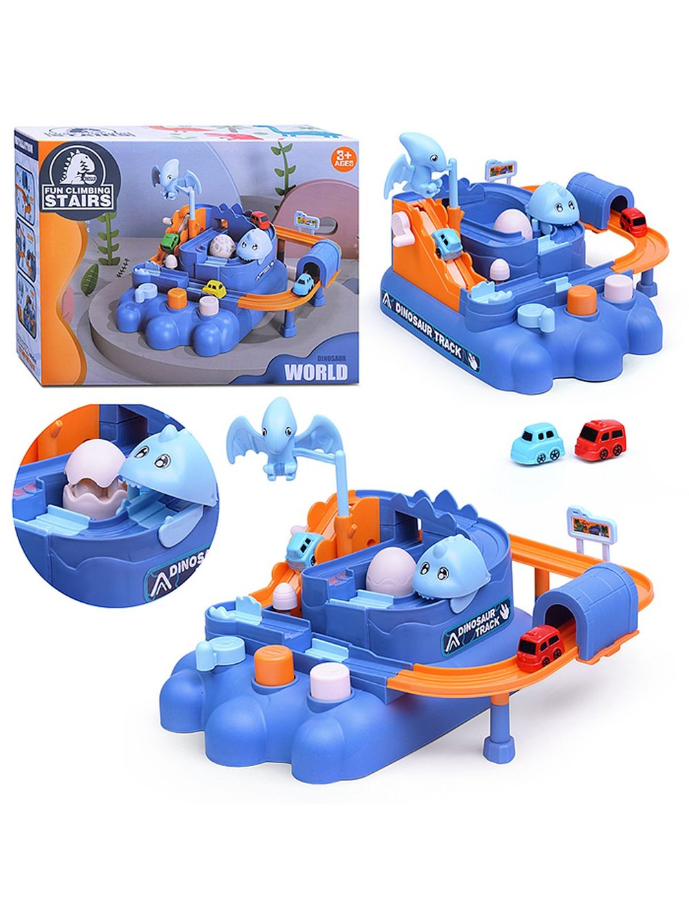 Игровой набор Трек Приключения с динозаврами (8001)