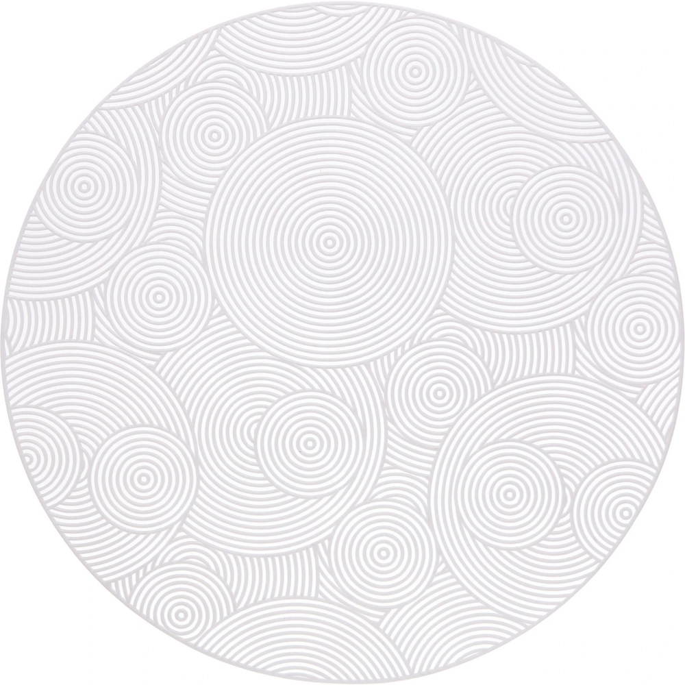 Салфетка на стол 38см «Бесконечность», белая