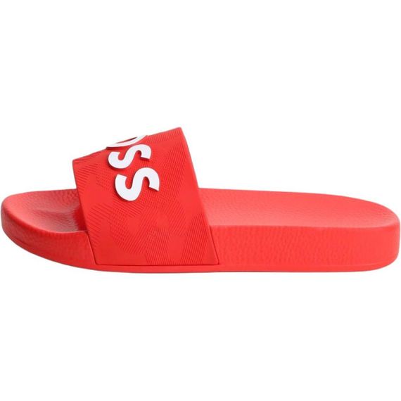 Hugo Boss Logo Slipper 'Red'