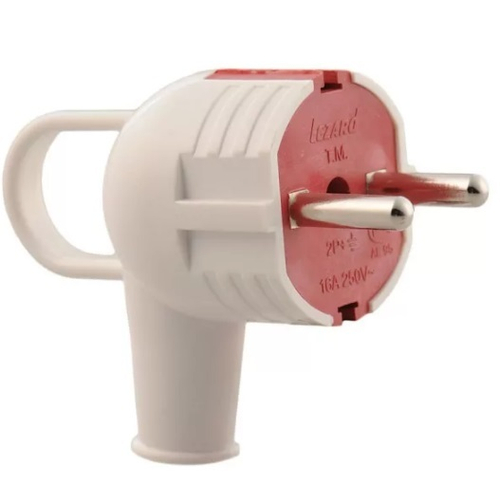 Вилка с/з с ручкой бел/красн Lezard