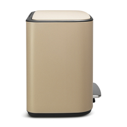 Мусорный бак Bo Pedal Bin 11+23л Brabantia Минерально-золотой