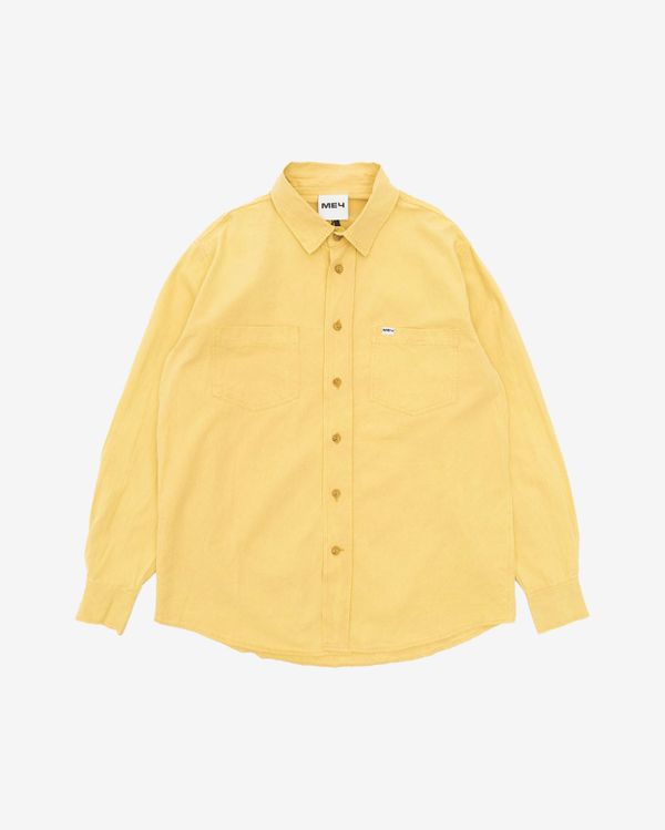 Рубашка SS24 Lightweight Washed Canary желтая - фото 1