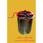 Медогонка 3 -рам. нерж  оборотные кассеты  АВВ-100