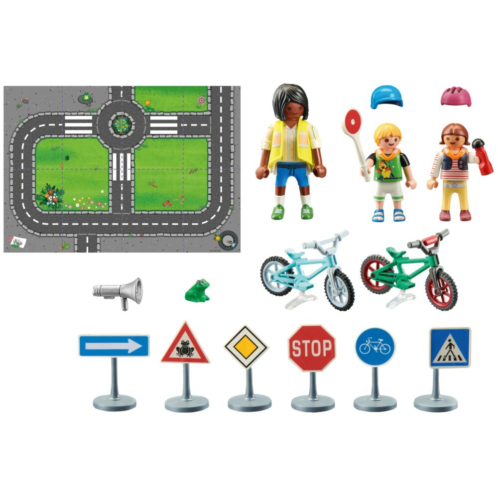 Playmobil - Велосипедный курс City Life 71332 / артикул   71332  / GTIN 4008789713322