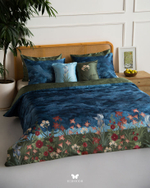 Комплект постельного белья двуспальный Ab va Ayeneh Hermodr 8 предметов 130220299 Иран