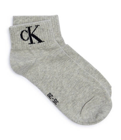 Носки 2 пары Calvin Klein Jeans - серый(701228813)