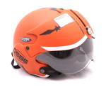 Шлем открытый OSBE TORNADO, оранжевый матовый с графикой