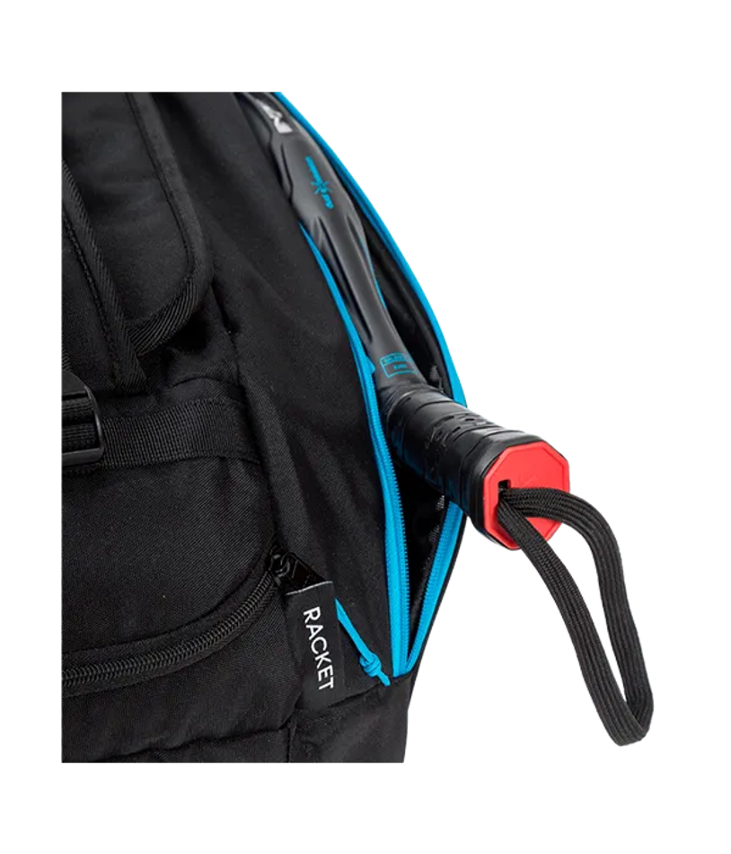 Сумка для падел Adidas Protour Black-Blue 3.4 2025 – вместительная и функциональная