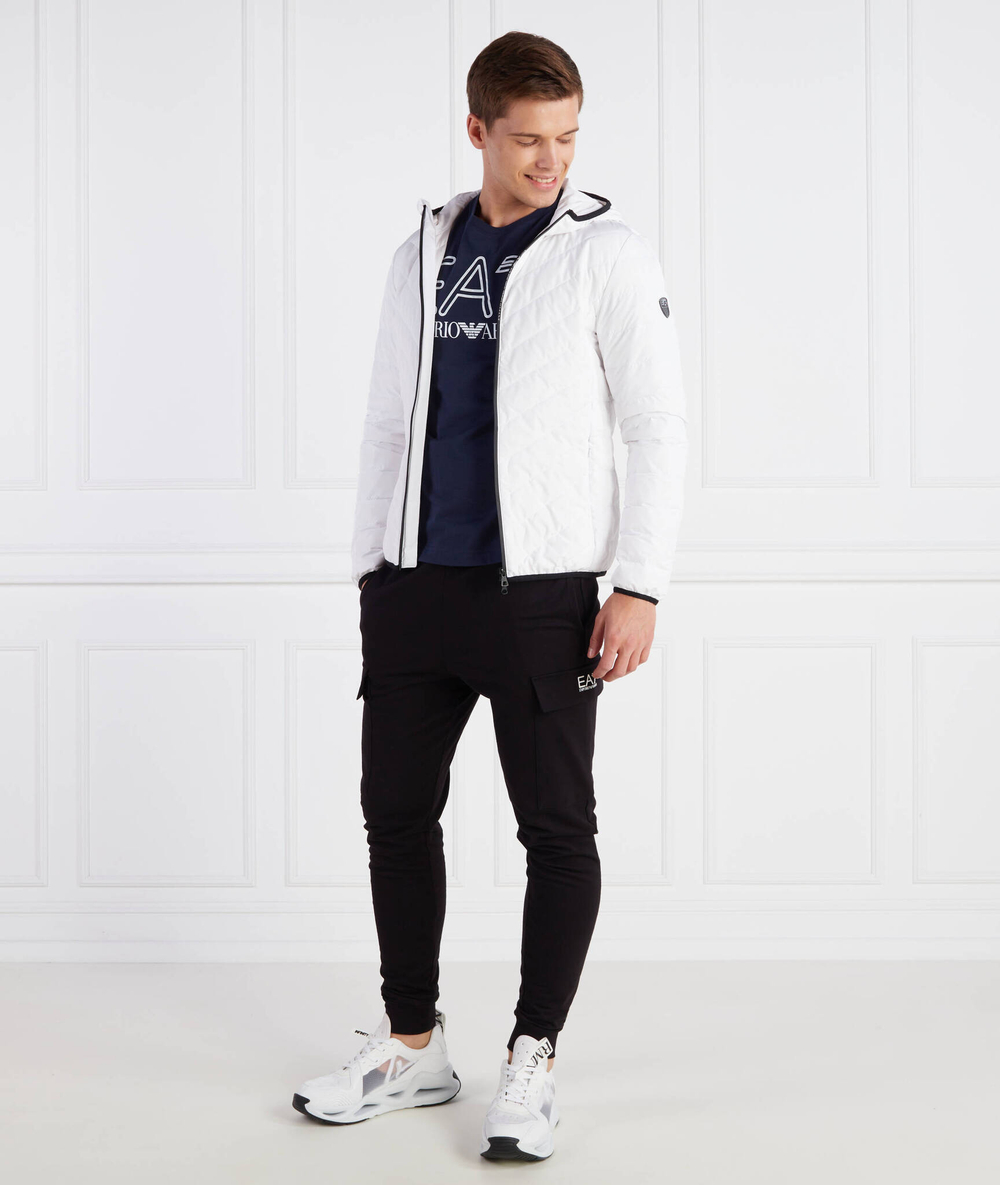 Пуховая куртка EA7 - белый(8NPB14 PNE1Z)