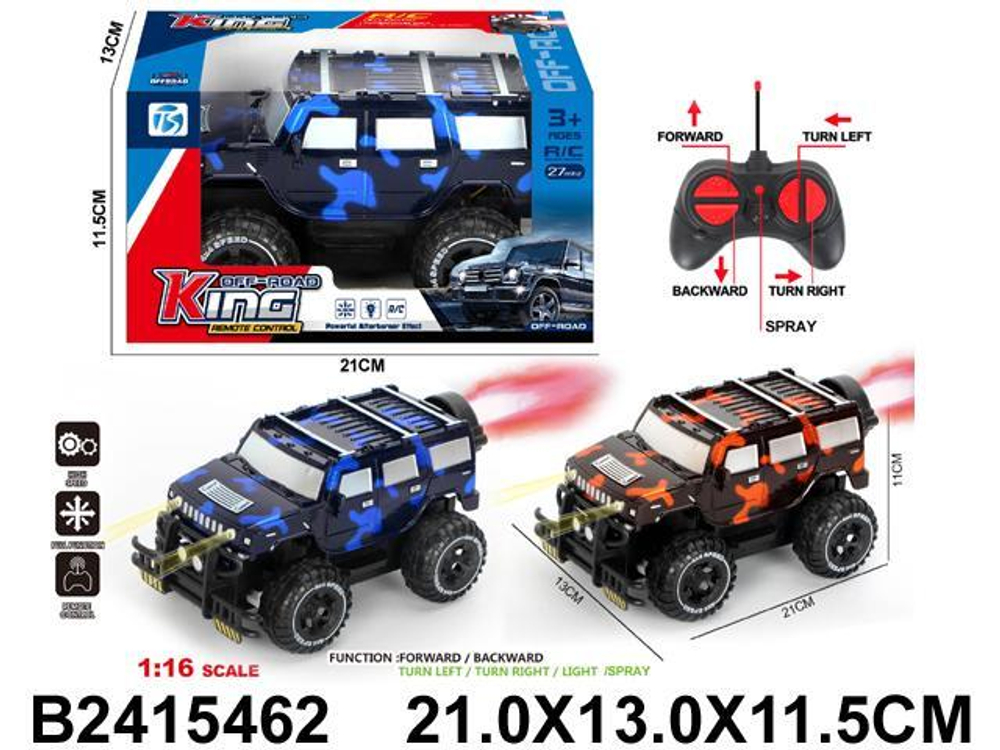 Джип на РУ, коробка 666-13