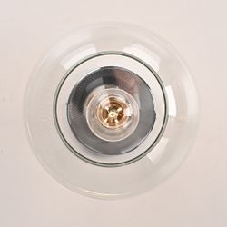 Потолочный Светильник Rh Utilitaire Globe Shade Flushmount By Imperiumloft