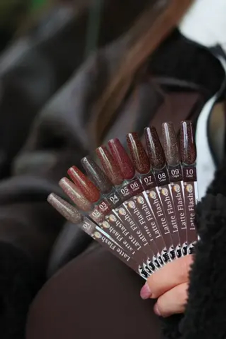 Гель-лак M&K Latte Flash 04, 10мл.