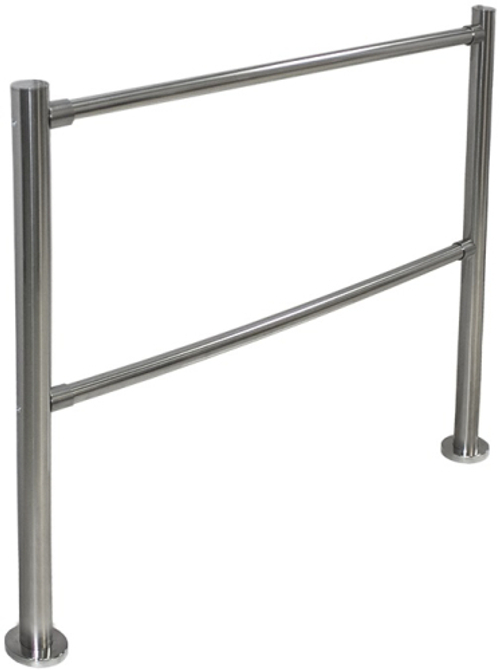 TSb-V Стойка универсальная 3-х сторонняя, с 6-ю отверстиями для муфт. Материал: полированная нержаве