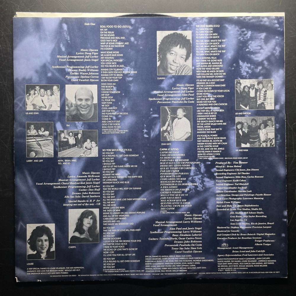 The Manhattan Transfer ‎– Brasil (США 1987г.)