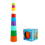 Пирамидка "Башня" 44см, 10 элементов коробка (Совтехстром)