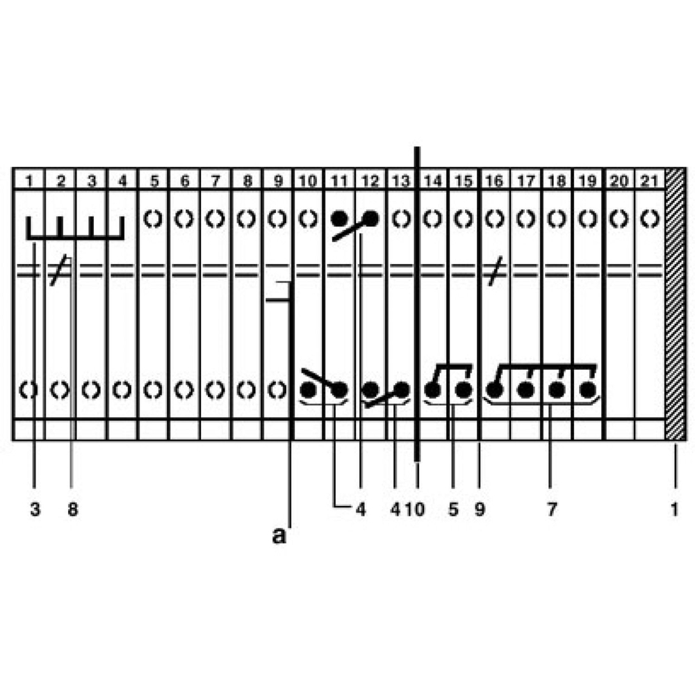 0710947 - URTK/S-IB - Клемма с размыкателем