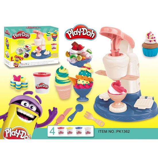 Игровой набор Play-Doh "Двойная Порция Мороженого"