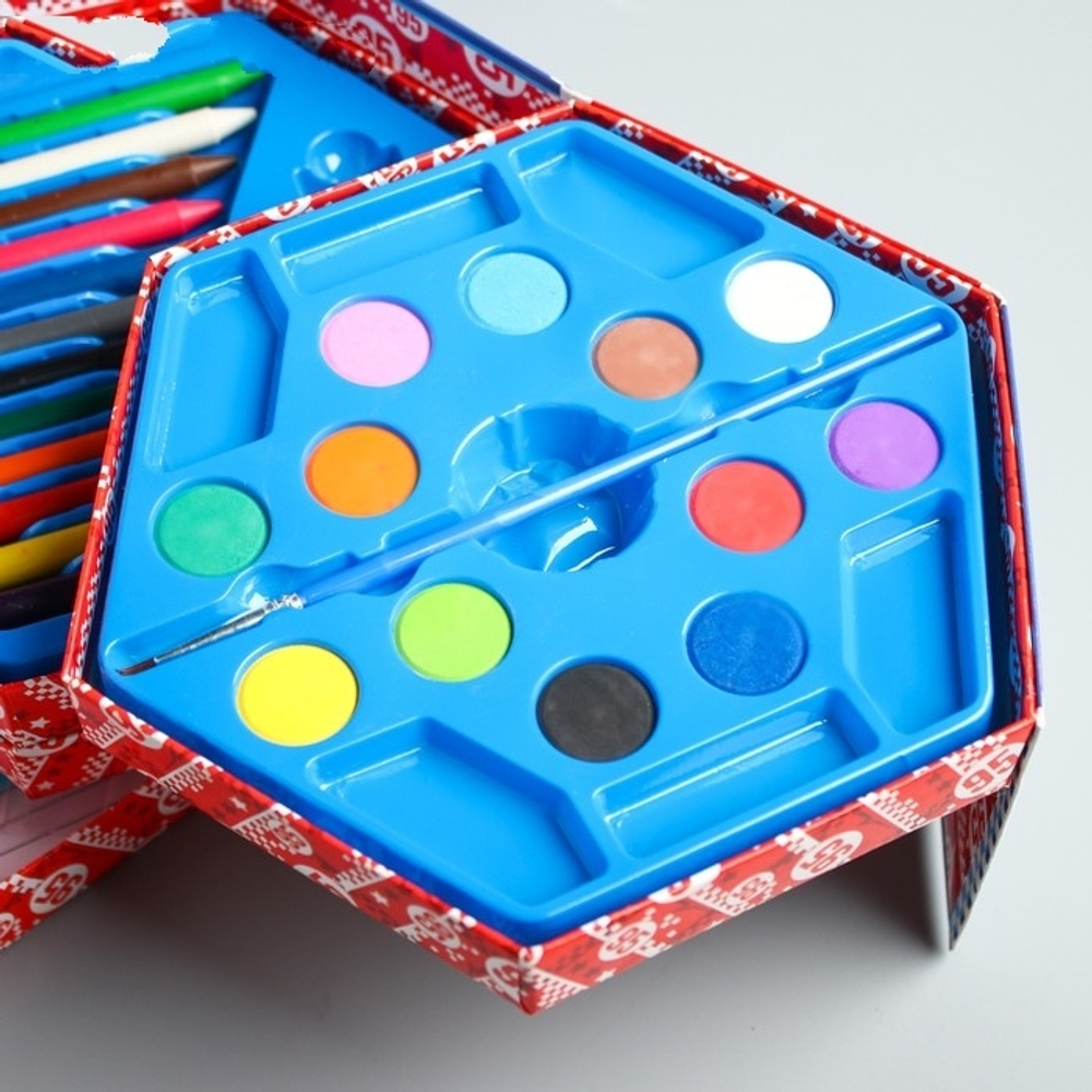 2461279 Набор для рисования, Тачки 48 предметов