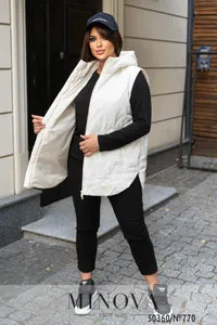 Жилет 770-молочный Minova