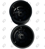 Диски колесные передние Black 130мм, под подшипник, магниевые, аналог DW