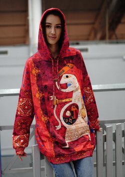 Худи "Химера", по мотивам живописи художника-сюрреалиста Виктора Браунера