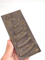 Пластиковая форма для шоколада "Елка серпантин"